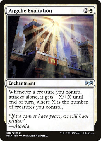 Exaltación angelical [Lealtad de Rávnica] 