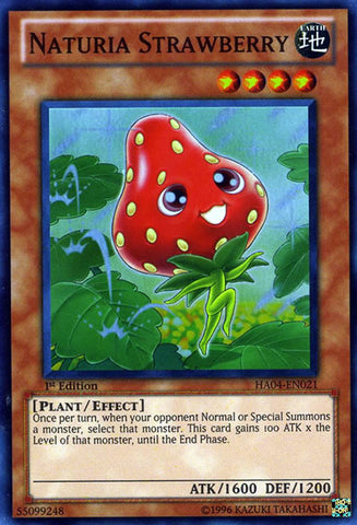 Fresa Naturia [HA04-EN021] Súper Rara 