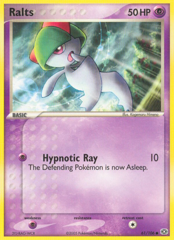Ralts (61/106) [EX: Esmeralda] 