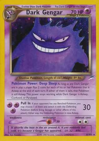 Gengar oscuro (6/105) [Neo Destiny Unlimited] 