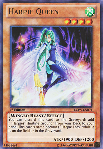 Reina Arpía [LCJW-EN094] Ultra Raro 