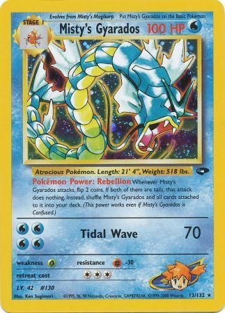 Gyarados de Misty (13/132) [Gym Challenge Unlimited] 