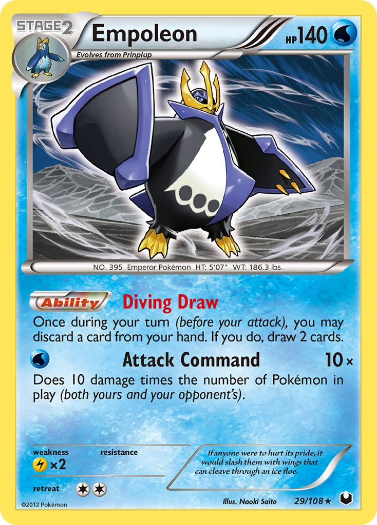 Empoleon (29/108) [Blanco y negro: Exploradores oscuros] 