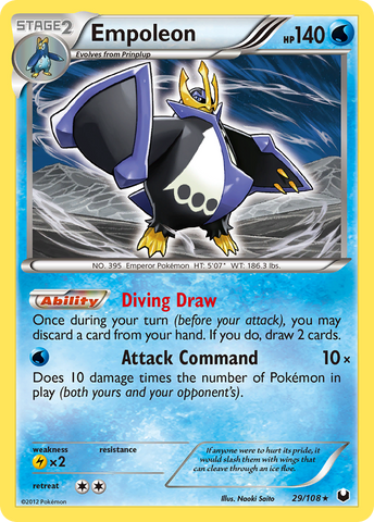 Empoleon (29/108) [Blanco y negro: Exploradores oscuros] 