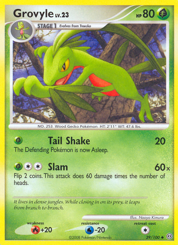 Grovyle (39/100) [Diamante y Perla: Stormfront] 