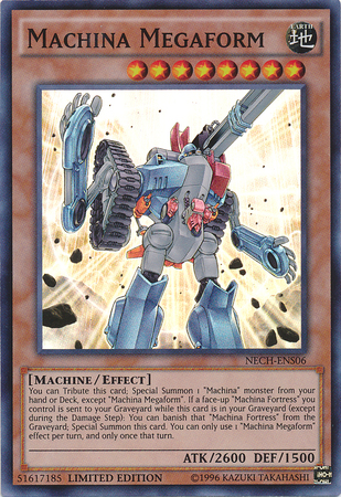 Machina Megaforma (SE) [NECH-ENS06] Súper Raro 