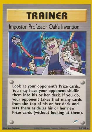 Invención del profesor impostor Oak (94/105) [Neo Destiny Unlimited] 