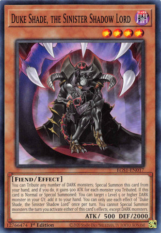 Duke Shade, el Siniestro Señor de las Sombras [EGS1-EN017] Común 