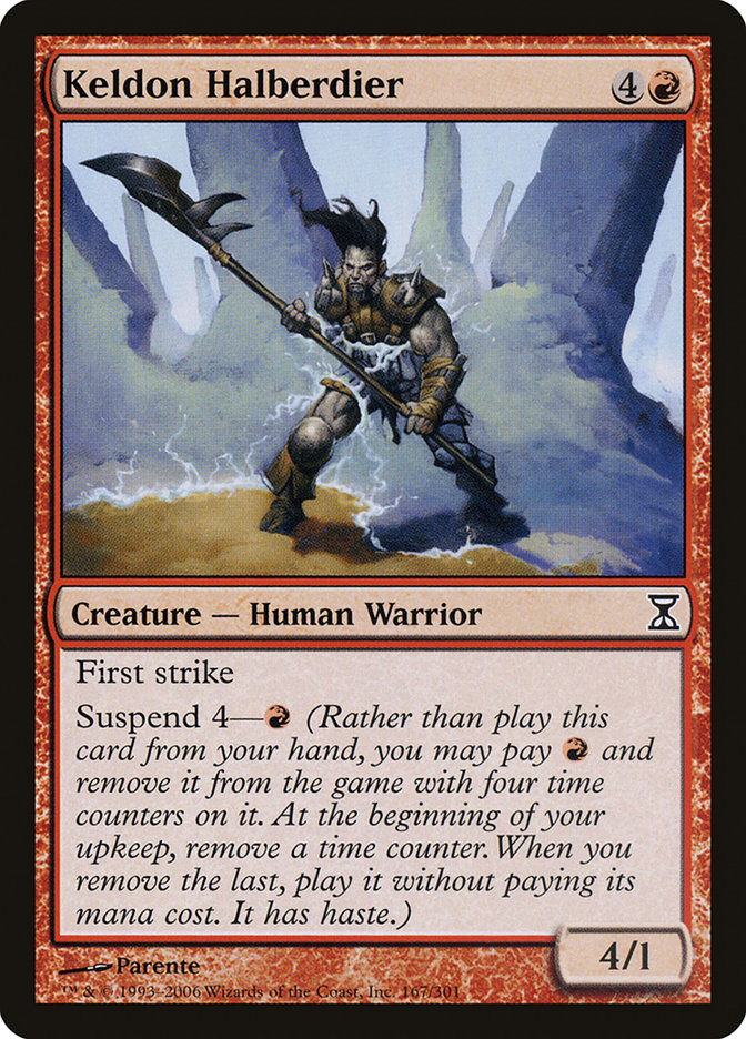 Keldon Halberdier [Espiral del tiempo] 