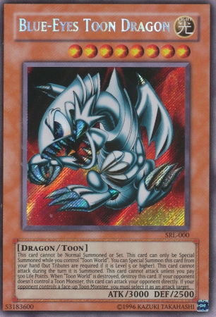 Dragón Toon de ojos azules [SRL-000] Secreto raro 