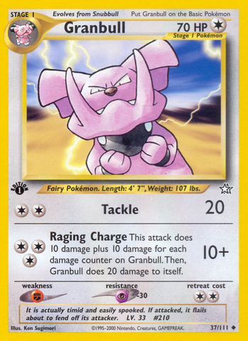 Granbull (37/111) [Neo Génesis 1.ª edición] 