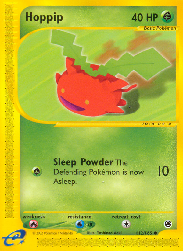 Hoppip (112/165) [Expedición: Conjunto básico] 