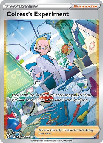 Experimento de Colress (GG59/GG70) [Espada y escudo: Crown Zenith] 