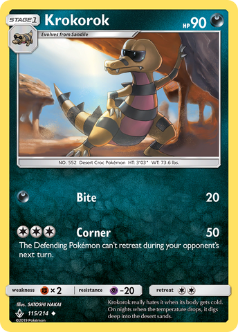 Krokorok (115/214) [Sol y Luna: Vínculos inquebrantables] 