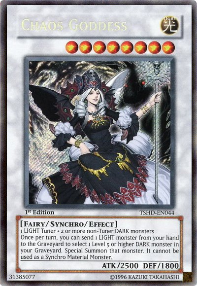 Diosa del Caos [TSHD-EN044] Secreto Raro 