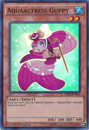 Aquaactress Guppy [DRL2-EN040] Súper Raro 