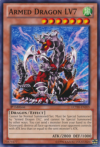 Dragón armado LV7 [LCYW-EN205] Común 