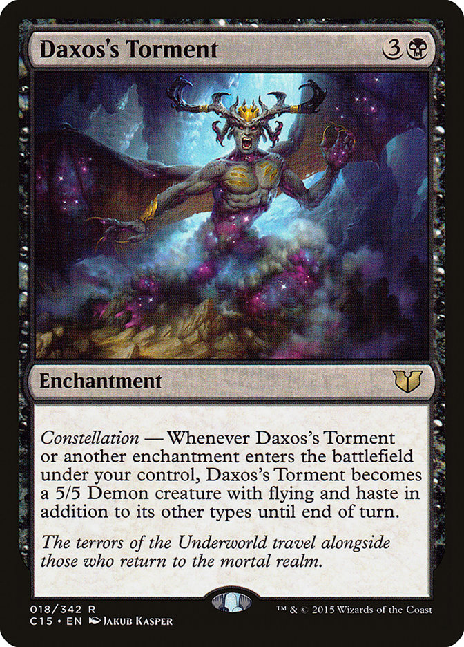 El tormento de Daxos [Comandante 2015] 