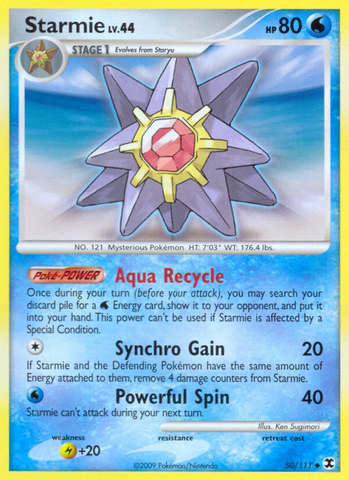 Starmie (50/111) [Platino: Rivales en ascenso] 