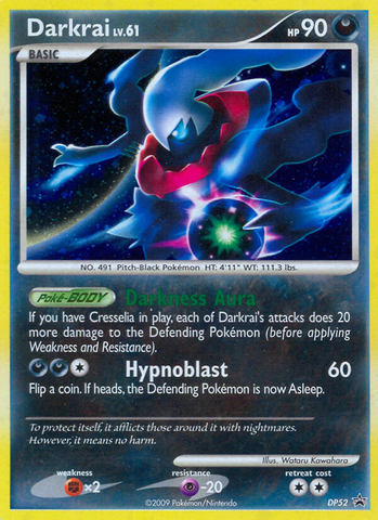 Darkrai LV.61 (DP52) [Diamante y Perla: Promociones de Estrella Negra] 