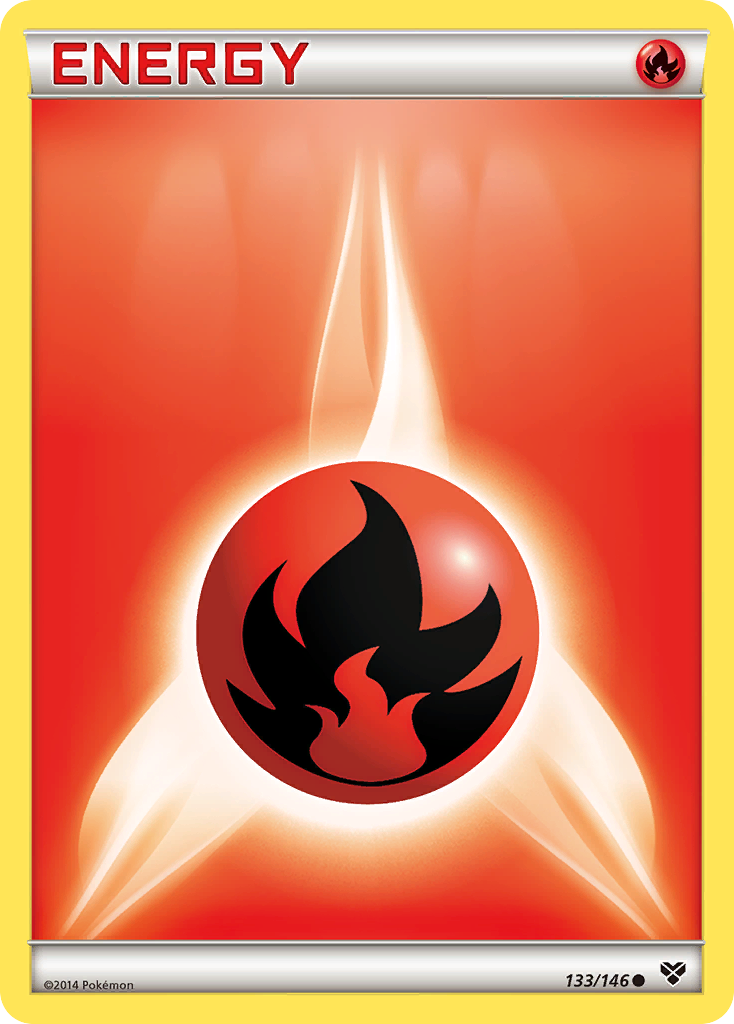 Energía de fuego (133/146) [XY: Conjunto básico] 