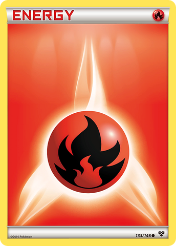 Energía de fuego (133/146) [XY: Conjunto básico] 
