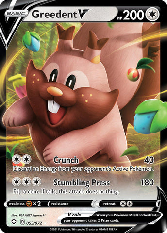 Greedent V (053/072) [Espada y escudo: Destinos brillantes] 