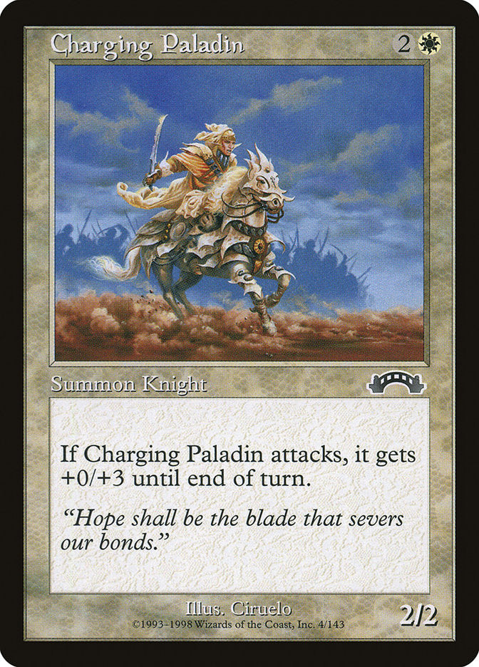 Paladín cargando [Éxodo] 