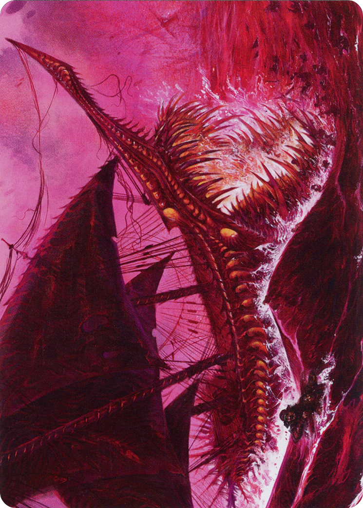 Tarjeta de arte del terror merodeador [Serie de arte March of the Machine] 