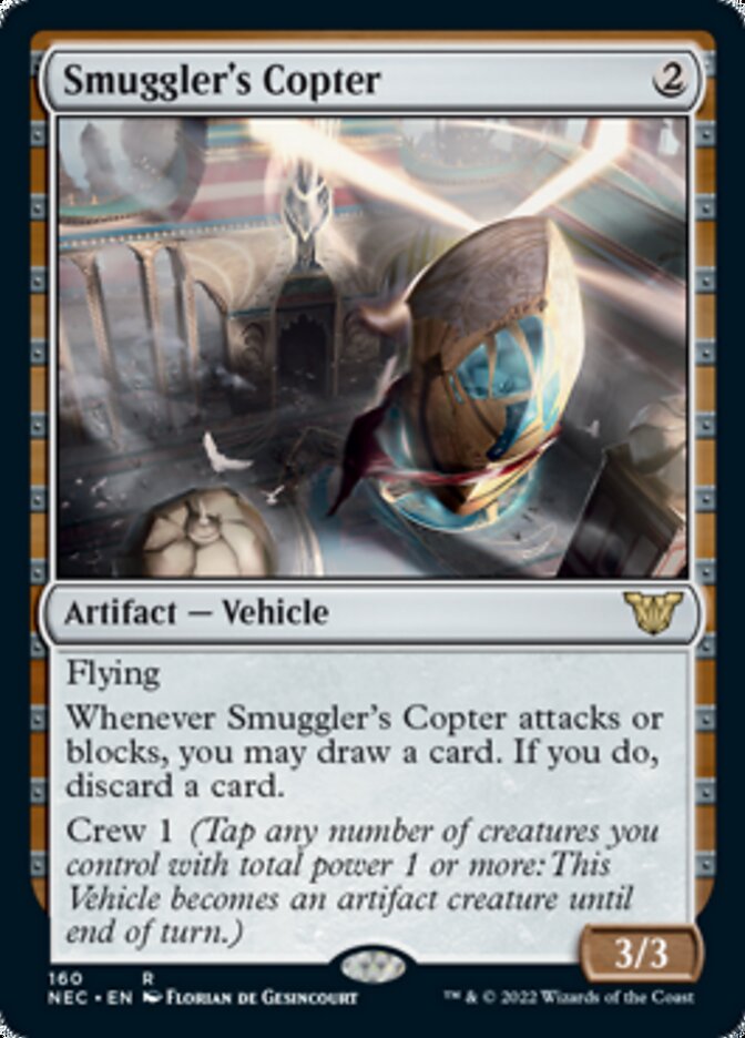 Helicóptero del contrabandista [Kamigawa: Neon Dynasty Commander] 