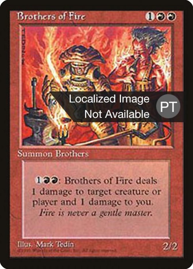 Brothers of Fire [Cuarta edición (borde negro extranjero)] 