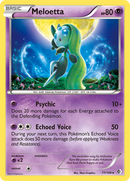 Meloetta (77/149) [Blanco y negro: Límites cruzados] 