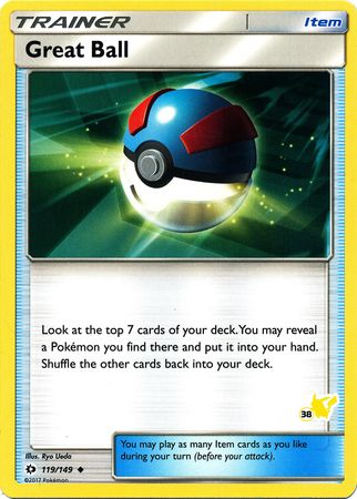 Gran bola (119/149) (Sello de Pikachu n.° 38) [Battle Academy 2020] 