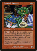 Bibliotecario orco [Espiral de tiempo en diferido] 