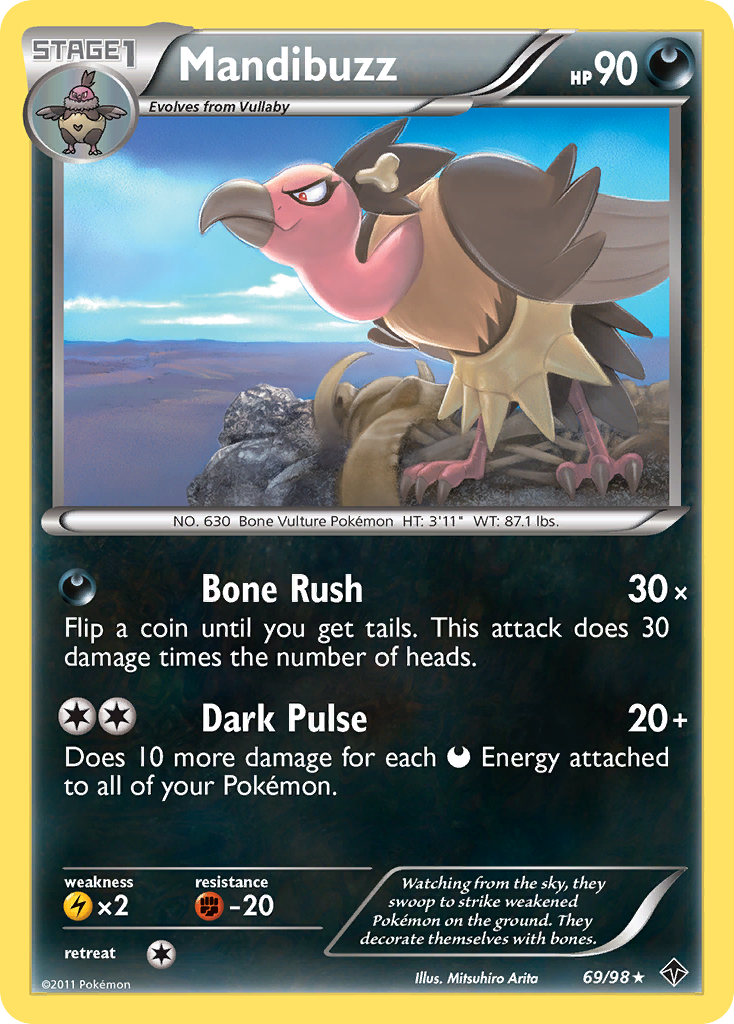 Mandibuzz (69/98) [Blanco y negro: poderes emergentes] 