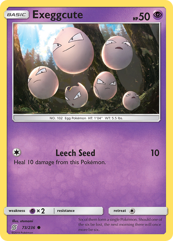 Exeggcute (73/236) [Sol y Luna: Mentes unificadas] 