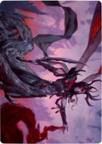 Tarjeta artística de Drana, el último jefe sangriento [Serie artística de Zendikar Rising] 