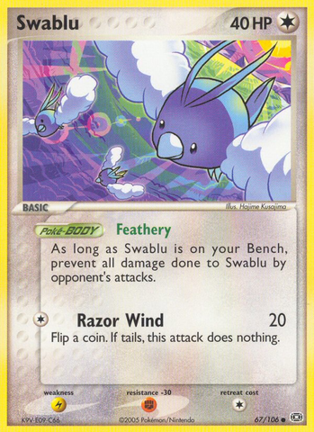 Swablu (67/106) [EX: Esmeralda] 