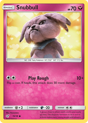 Snubbull (15/18) [Sol y Luna: Detective Pikachu] 