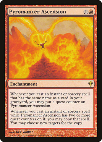 Ascensión del piromante [Zendikar] 