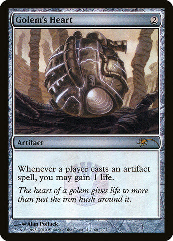 Corazón de Golem [Wizards Play Network 2010] 