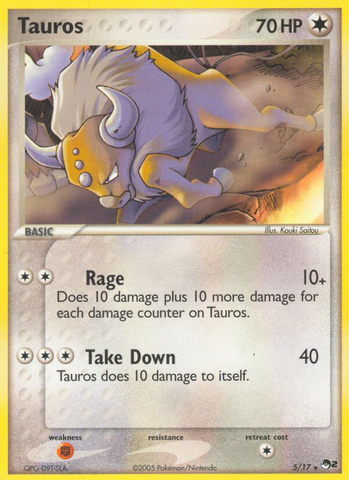 Tauros (5/17) [Serie POP 2] 