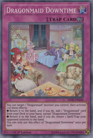 Tiempo de inactividad de Dragonmaid [MYFI-EN026] Súper raro 