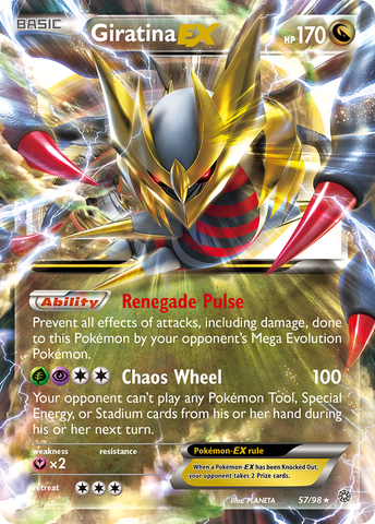 Giratina EX (57/98) [XY: Orígenes antiguos] 