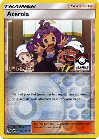 Acerola (112a/147) (Promoción de liga 1er lugar) [Sol y Luna: Sombras Ardientes] 