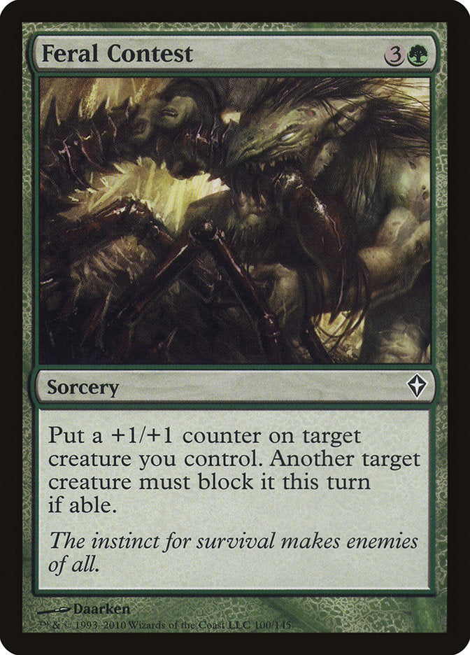 Concurso salvaje [Worldwake] 