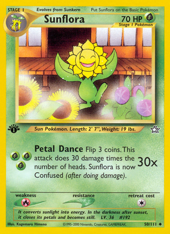 Flora solar (50/111) [Neo Genesis 1.a edición] 