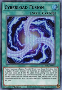 Cyberload Fusion (púrpura) [LDS2-EN035] Ultra raro 