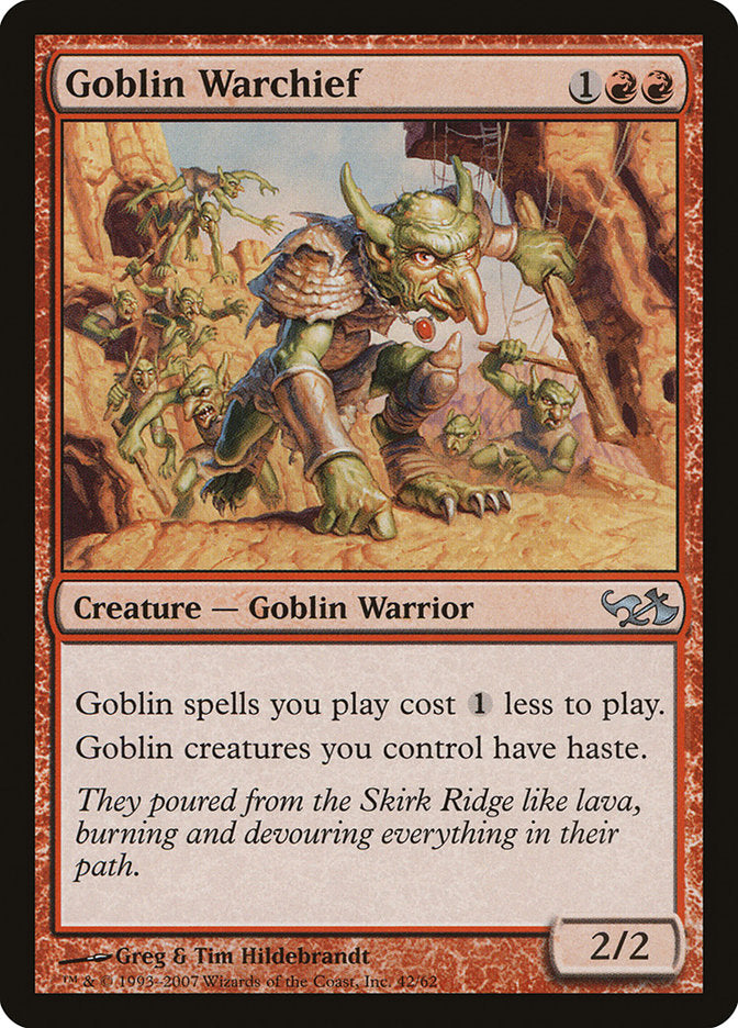 Goblin Warchief [Mazos de duelo: Elfos contra Goblins] 