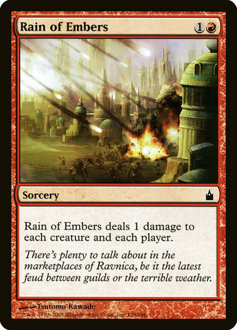 Lluvia de brasas [Ravnica: Ciudad de los Gremios] 
